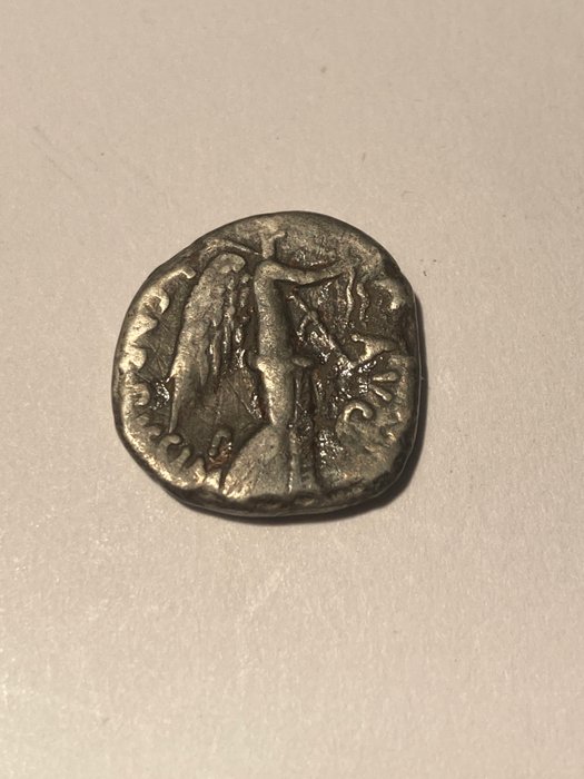 Romerske Republik (Imperatorial) Mark Antony Denarius Cyrene mint 31 BC - Pinarius Scarpus