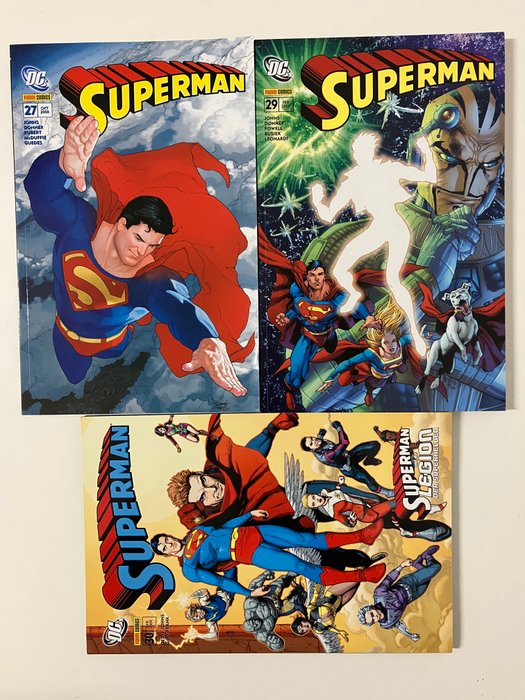 Dc Comics - Lotto di 19 Fumetti Supereroi Superman Sonderband Dc Comics Panini Tedeschi - 19 Comic - Første udgave - 2008/2012