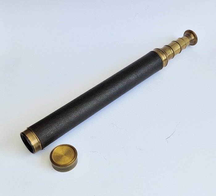 Marine telescope - Brass telescope 4 draw - 1910-1920 - unknown