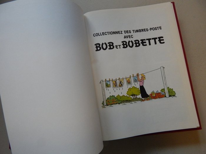 Bob et Bobette Collectionnez des timbres-poste avec Bob et Bobette - Luxe linnen hardcover - oplage 25 - 1 x deluxe album - 1993