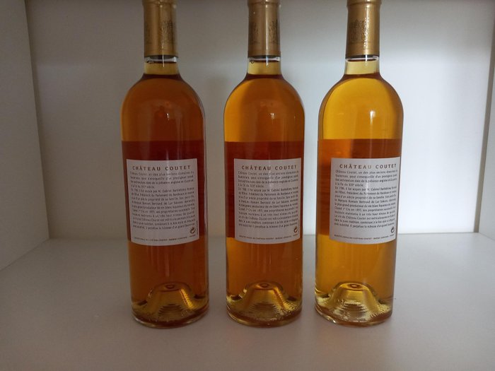 2005 Château Coutet - Sauternes 1er Grand Cru Classé - 3 Flasker (075 L)