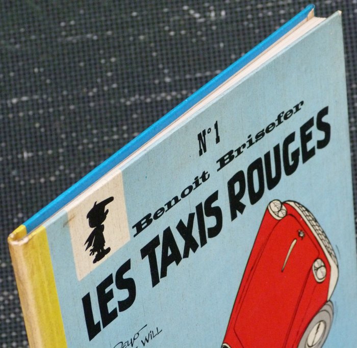 Benoît Brisefer T1 - Les Taxis rouges - C - 1 Album - Første udgave - 1962