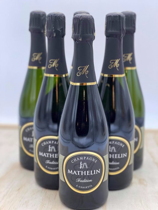 Mathelin, Mathelin Tradition - Champagne Brut - 6 Flasker (0,75 L)