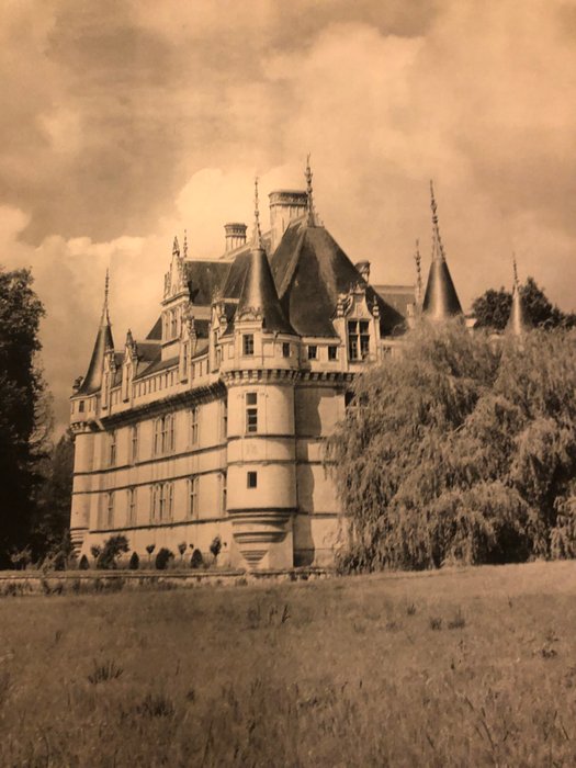 Jean Roubier - Braun et Cie - Les Châteaux de la Loire Azay le Rideau - 1950‹erne