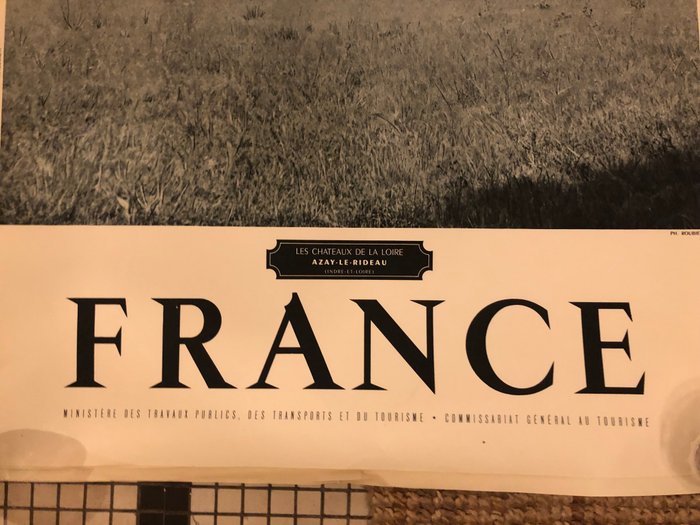 Jean Roubier - Braun et Cie - Les Châteaux de la Loire Azay le Rideau - 1950‹erne