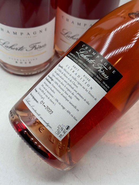 Laherte Frères, Ultradition Rosé - Champagne Brut - 3 Flasker (0,75 L)