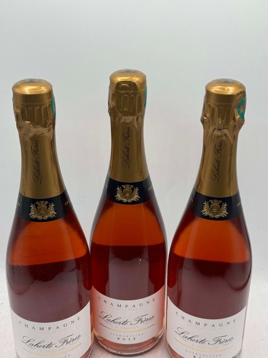 Laherte Frères, Ultradition Rosé - Champagne Brut - 3 Flasker (0,75 L)