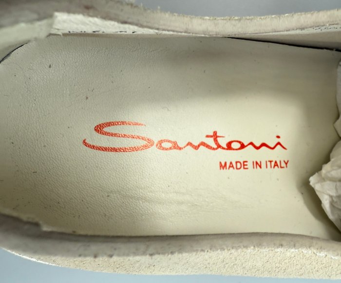 Santoni 5,5UK - Sneakers - Størelse: 40 (EU/IT) / 6 (UK) / 7 (US) - Nyt med labels