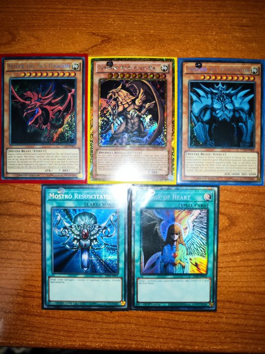 Konami - 30 Mystery box - Yu-Gi-Oh! - Ghost, ultimate, divinità Egizie, Exodia, drago bianco occhi blu, mago nero, drago nero occhi rossi