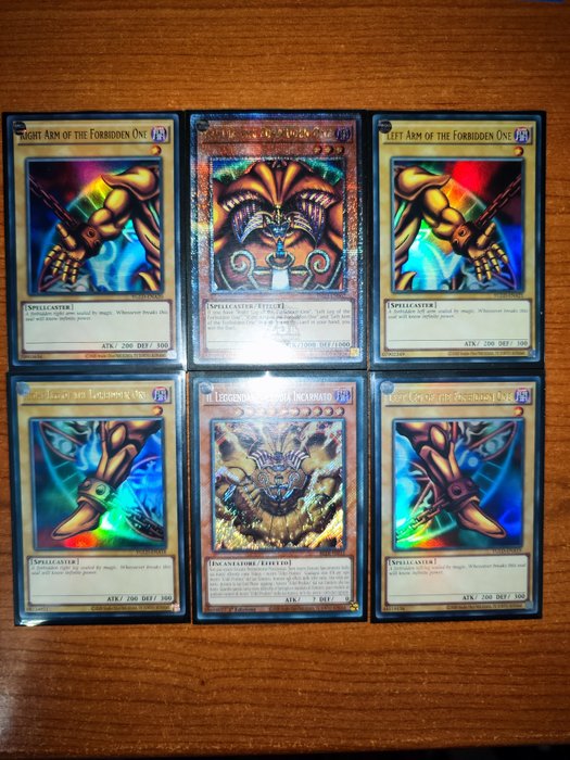 Konami - 30 Mystery box - Yu-Gi-Oh! - Ghost, ultimate, divinità Egizie, Exodia, drago bianco occhi blu, mago nero, drago nero occhi rossi