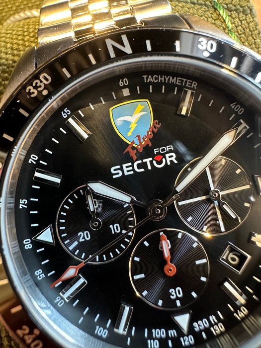 Sector - 230 - Folgore - "LIMITED EDITION" with extra strap - 100 M - 43 MM - Ingen mindstepris - Mænd - 2020+