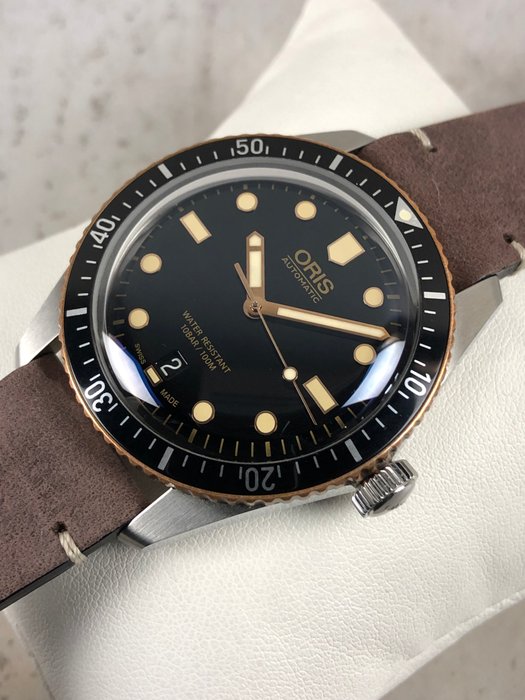 Oris - Divers Sixty Five Automatic - Ingen mindstepris - 01 733 7707 4354-07 5 20 55 - Mænd - 2011-nu