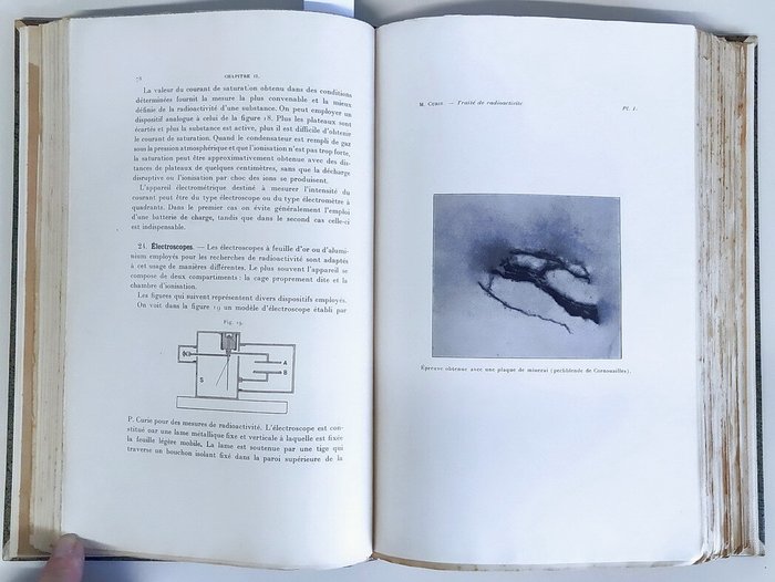 Par Madame P. Curie - Traité de Radioactivité - 1910-1910