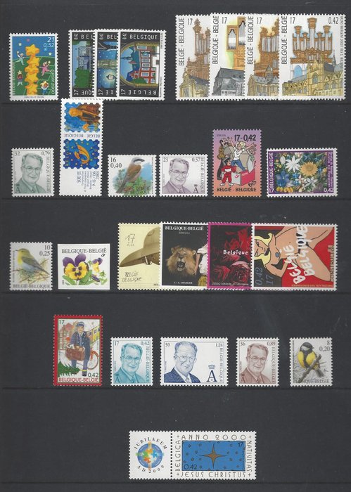 Belgien 2000/2001 - 2 komplette bind