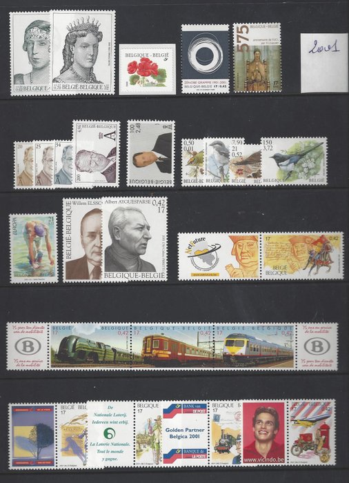 Belgien 2000/2001 - 2 komplette bind