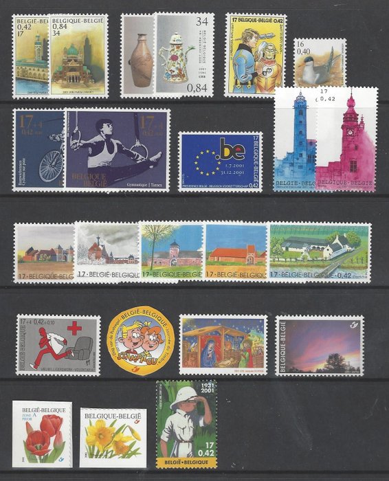 Belgien 2000/2001 - 2 komplette bind