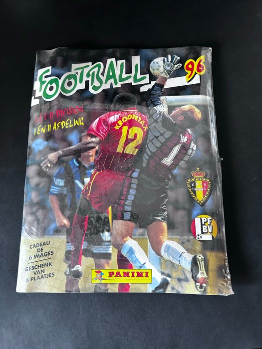 Panini - Football 96 Belgium - Factory seal (Empty album + complete loose sticker set)