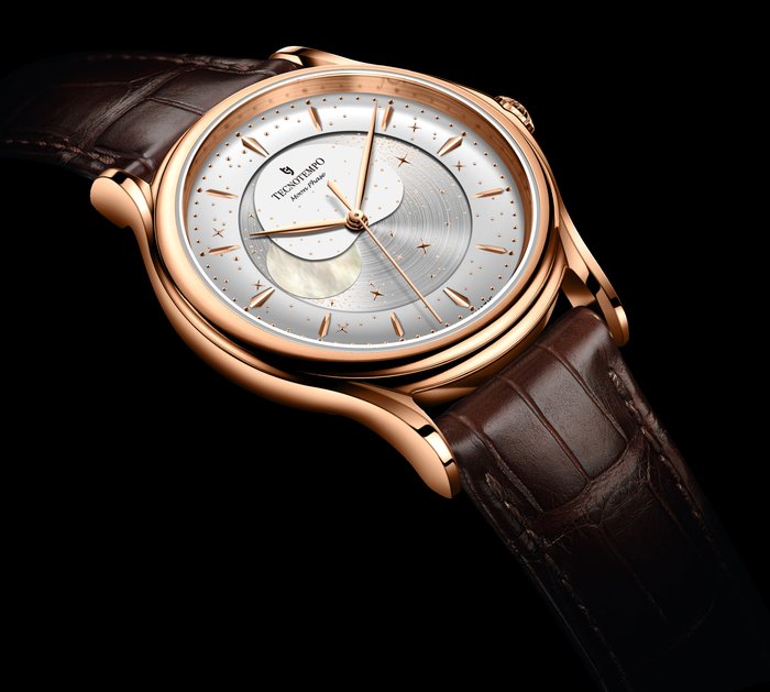 Tecnotempo  - "Moon Phase" - Automatic - Special Edition - - Ingen mindstepris - TT.50MP.RG (gold tone) - Mænd - 2011-nu