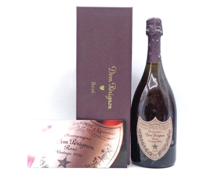 1996 Dom Pérignon - Champagne Rosé - 1 Flaske (0,75L)