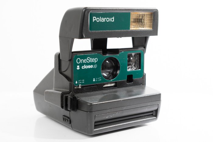 Polaroid OneStep closeup green Instant kamera