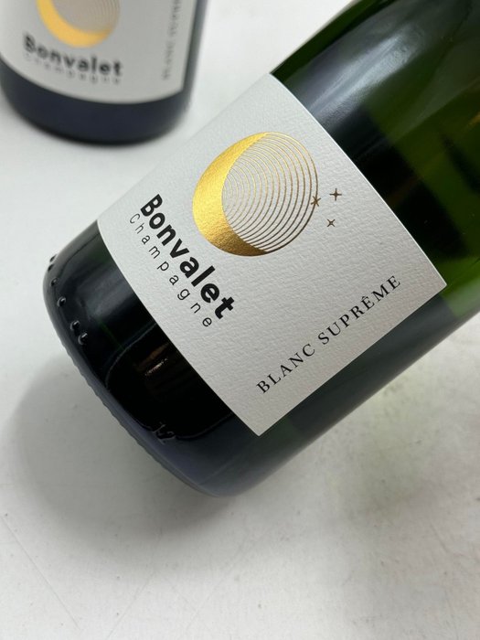 Bonvalet Blanc Supreme - Champagne 1er Cru - 3 Flasker (075 L)