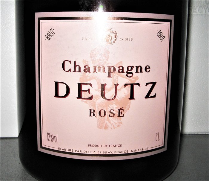 Deutz, Deutz Rosé - Champagne Rosé - 1 Mathusalem (6,0L)