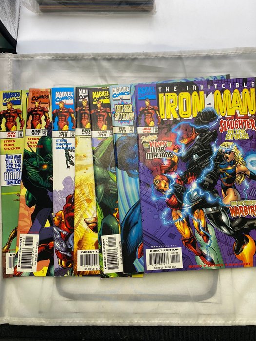 Invincible Iron Man 3 - The invincible iron man - 23 Comic collection - Begrænset og nummereret udgave - 1998/2000