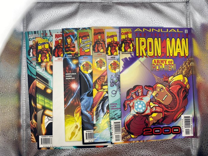 Invincible Iron Man 3 - The invincible iron man - 23 Comic collection - Begrænset og nummereret udgave - 1998/2000