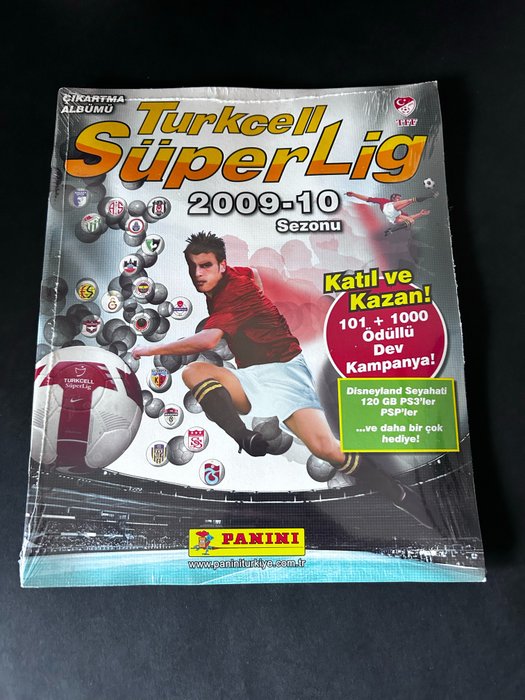 Panini - Turkcell Superlig 2009/10 - Factory seal (Empty album + complete loose sticker set)