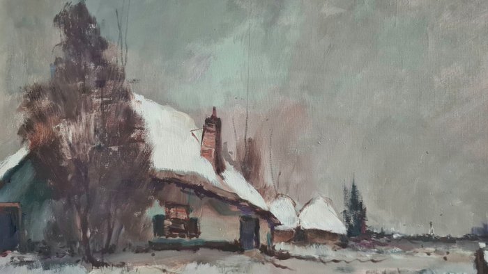 Henri Joseph Pauwels (1903-1983) - Winters landschap