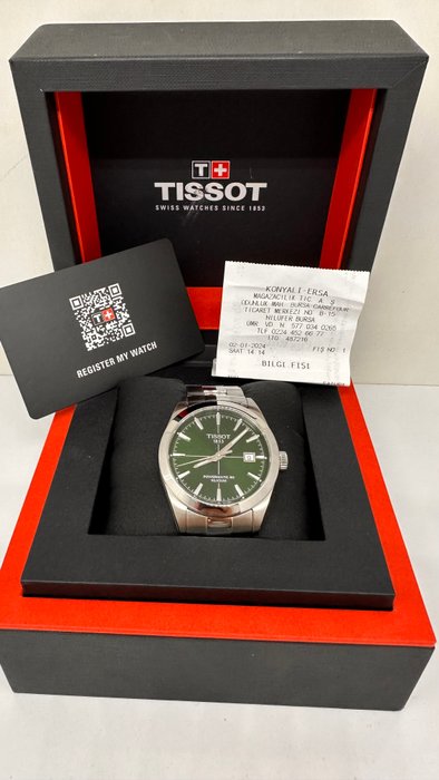 Tissot - Gentleman  Powermatic 80 Silicium - T127407 - Mænd - 2020+