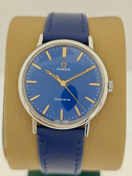 Omega - Genéve 'Navy Blue Dial' - 131019 - Mænd - 1969