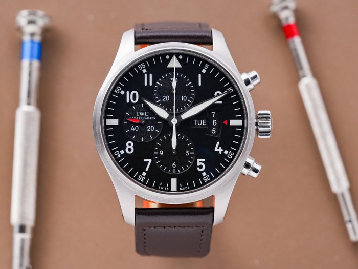 IWC - Pilot Chronograph - IW377701 - Mænd - 2011-nu