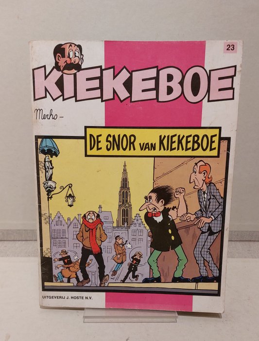 Kiekeboe 23 - De Snor Van Kiekeboe (Met Opdrachttekening) - 1 Album, Commission Drawing - Første udgave - 1984