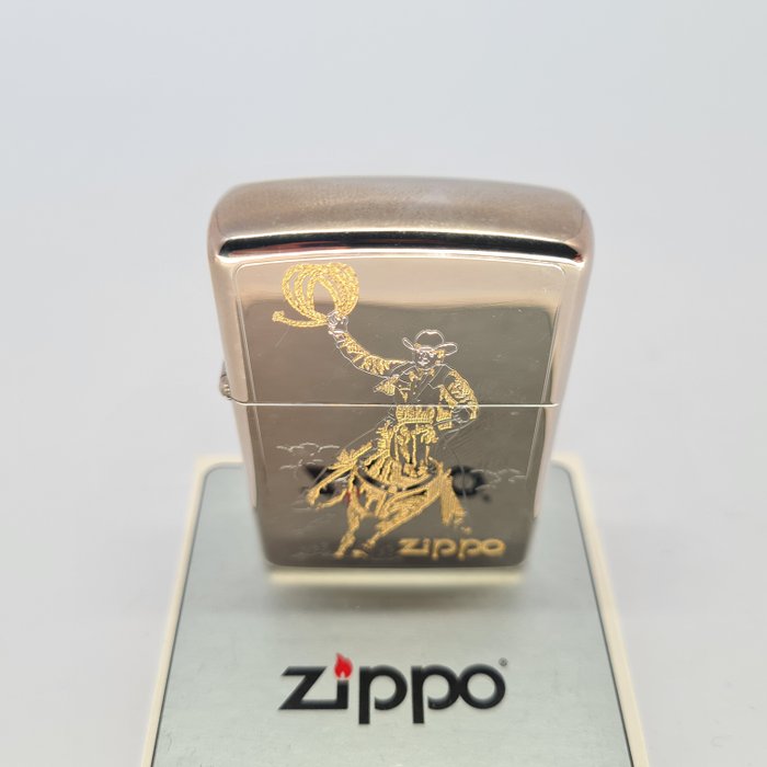 Zippo - Cowboy - Lighter - Messing