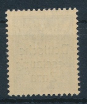 Tyske Rige - Besættelse af Zara 1943 - Italiensk luftpoststempel 25 cent med Zara-påtryk i god Type III - Michel Nr. 23 III mit Fotobefund Brunel "echt  einwandfrei", Auflage nur 720 Stück