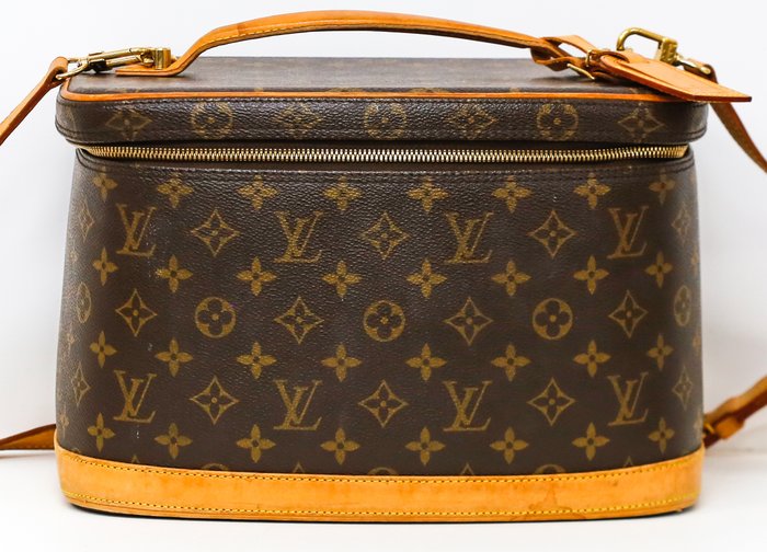 Louis Vuitton - Toilettaske - Pæn - Læder Lærred