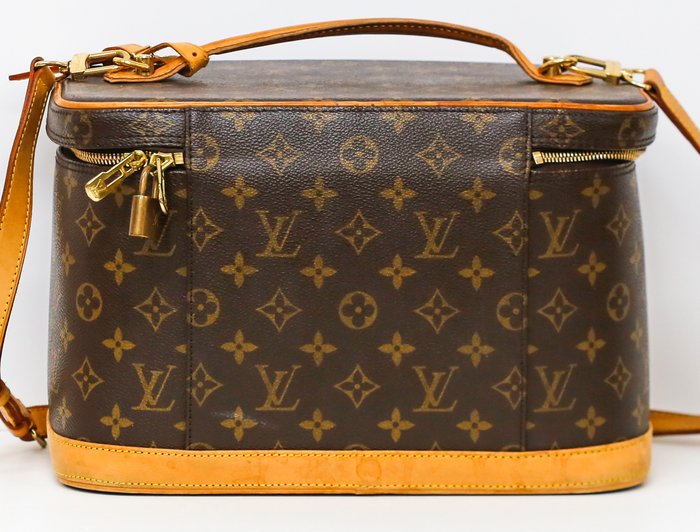 Louis Vuitton - Toilettaske - Pæn - Læder Lærred