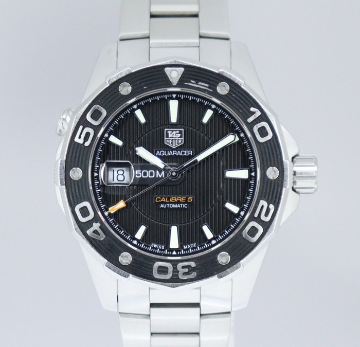 TAG Heuer - Aquaracer Calibre 5 500m - Ingen mindstepris - WAJ2110.BA0870 - Mænd - 2000-2010