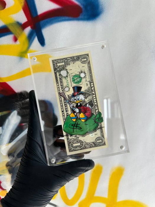 Alan Stefanov (1999) - "Scrooge McDuck and the Bulletproof Fortune"  1 dollar bill