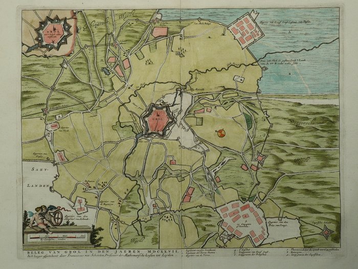 Holland - Groenlo; Coenraet Decker - Beleg van Grol in den jaeren MDCXXVII - 1681-1700