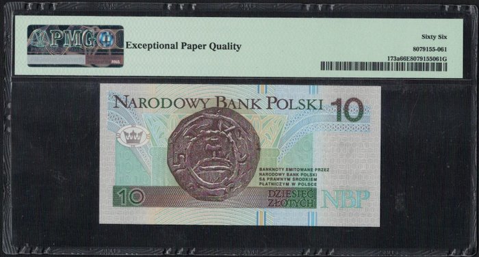 Polen. - 10 Złoty 1994 - Pick 173a  (Ingen mindstepris)