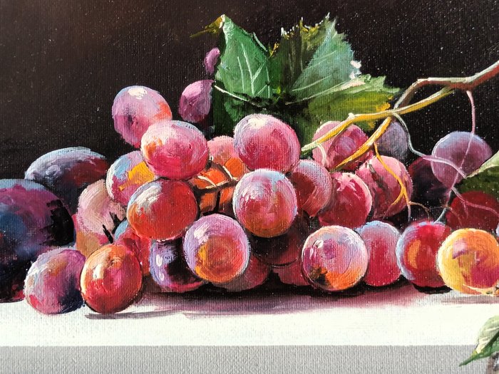 Alexander Nakonechnyi (XX-XXI) - Grapes and plums