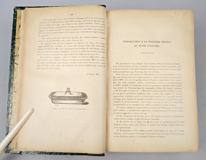 Auguste Escoffier - Le guide culinaire - 1912