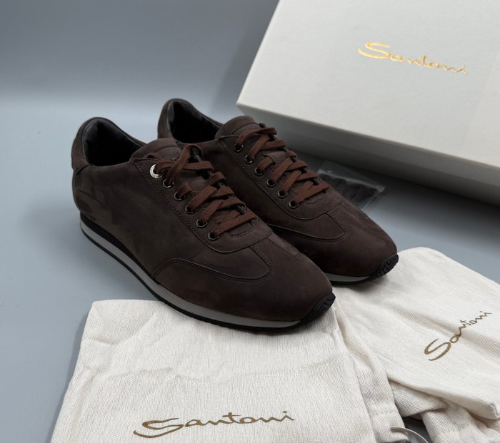 Santoni UK7,5-No reserve price - Sneakers - Størelse: EU 42.5 - Nyt med labels