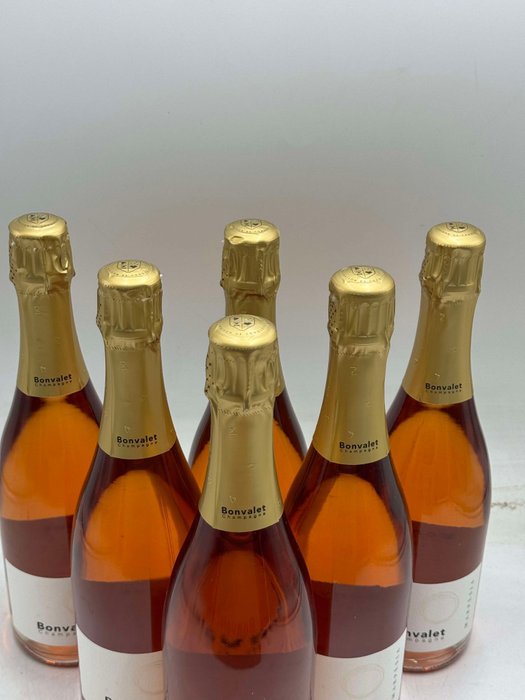 Bonvalet, Marpésia - Champagne Rosé - 6 Flasker (0,75 L)