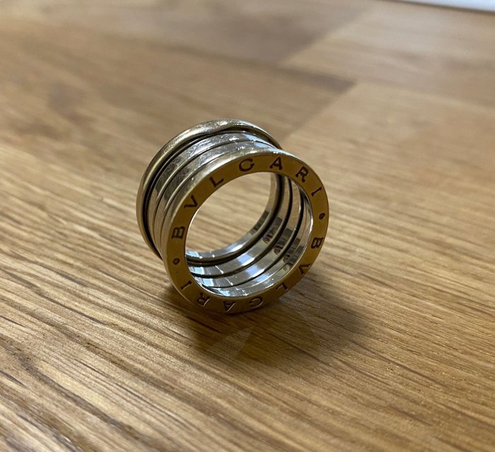 Bvlgari - Ring - B.zero 1 - 18 kraat Hvidguld