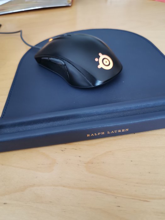 Ralph Lauren - Skrivebordsæt - Mousepad - Læder