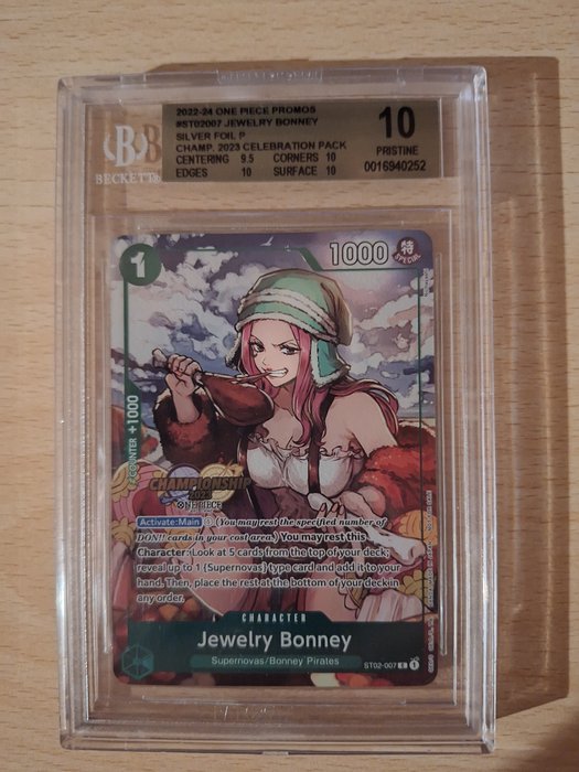 Bandai - 5 Graded card - Beckett Som ny