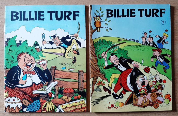 Billie Turf 1 t/m 10 - 10 Album - Første udgave - 1963/1973